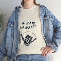 The Art Of Rock And Roll "Find A Rock And Roll It... Vigorously" Skull Hand Unisex T-Shirt