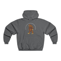 "Why Can't You Just Leave This Long-Haired Bigfooted Forest Dweller Alone" Men's NUBLEND® Hooded Sweatshirt