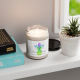 "Warmest Blessings, May The Treasures Of The Present Become Golden Memories Of Tomorrow" Angel Scented Soy Candle, 9oz