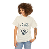 The Art Of Rock And Roll "Find A Rock And Roll It... Vigorously" Skull Hand Unisex T-Shirt
