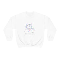 Rainbow Kitty Unconditional Love Unisex Heavy Blend™ Crewneck Sweatshirt