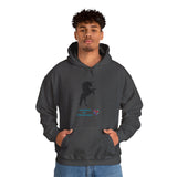 I Love Unicorns Way More Than People Unisex Heavy Blend™ Hooded Sweatshirt