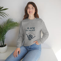 The Art Of Rocking Roll Unisex Heavy Blend™ Crewneck Sweatshirt