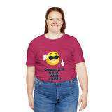 Smartass Born And Raised Unisex Jersey Short Sleeve Tee