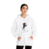 I Love Unicorns Way More Than People Unisex Heavy Blend™ Hooded Sweatshirt