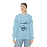 The Art Of Rocking Roll Unisex Heavy Blend™ Crewneck Sweatshirt