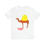 @ Max Capacity Be Advised, Camel Straw T-shirt