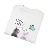 "Kitty Mama" Women's Garment-Dyed T-shirt