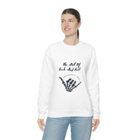 The Art Of Rocking Roll Unisex Heavy Blend™ Crewneck Sweatshirt