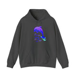 "So Long And Thankx For All The Fish" Dolphin Adult Unisex Heavy Blend™ Hooded Sweatshirt