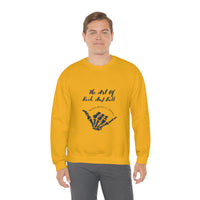 The Art Of Rocking Roll Unisex Heavy Blend™ Crewneck Sweatshirt