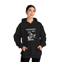 "Procrastinators Unite... Tomorrow" Rabbit Unisex Heavy Blend™ Hooded Sweatshirt