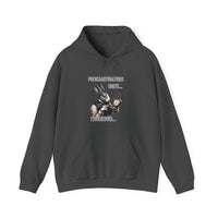 "Procrastinators Unite... Tomorrow" Rabbit Unisex Heavy Blend™ Hooded Sweatshirt