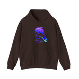 "So Long And Thankx For All The Fish" Dolphin Adult Unisex Heavy Blend™ Hooded Sweatshirt