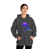 "So Long And Thankx For All The Fish" Dolphin Adult Unisex Heavy Blend™ Hooded Sweatshirt