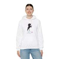 I Love Unicorns Way More Than People Unisex Heavy Blend™ Hooded Sweatshirt