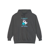 " My Kitties Not Spoiled I Am Just Well Trained" Unisex Garment-Dyed Hoodie