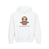"I Am Tuning You Out" Youth Heavy Blend Hooded Sweatshirt