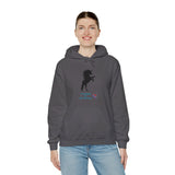 I Love Unicorns Way More Than People Unisex Heavy Blend™ Hooded Sweatshirt