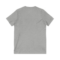 'Hey Sasshole.. Nobody Cares" Jersey Short Sleeve V-Neck Tee