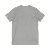 'Hey Sasshole.. Nobody Cares" Jersey Short Sleeve V-Neck Tee