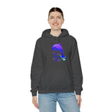 "So Long And Thankx For All The Fish" Dolphin Adult Unisex Heavy Blend™ Hooded Sweatshirt