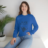 The Art Of Rocking Roll Unisex Heavy Blend™ Crewneck Sweatshirt