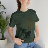 "I Never Knew How Golden Silence Could Be ...Flying Monkey TM Adult Size Unisex Jersey Short Sleeve Tee