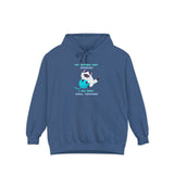 " My Kitties Not Spoiled I Am Just Well Trained" Unisex Garment-Dyed Hoodie