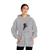 I Love Unicorns Way More Than People Unisex Heavy Blend™ Hooded Sweatshirt