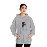 I Love Unicorns Way More Than People Unisex Heavy Blend™ Hooded Sweatshirt