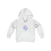 This Girls Loves Unicorns Youth Heavy Blend Hooded Sweatshirt