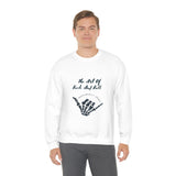 The Art Of Rocking Roll Unisex Heavy Blend™ Crewneck Sweatshirt