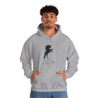 I Love Unicorns Way More Than People Unisex Heavy Blend™ Hooded Sweatshirt