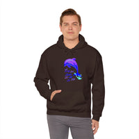 "So Long And Thankx For All The Fish" Dolphin Adult Unisex Heavy Blend™ Hooded Sweatshirt