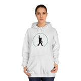 " If You Don't Like How I Am Living, You Can Just Leave This Long-Haired Forest Dweller Alone".. Bigfoot Adult Size Unisex College Style Hooded Sweatshirt