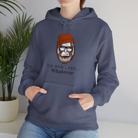 "Uh Huh... Yep... WHATEVER " Bigfoot Unisex Heavy Blend™ Hooded Sweatshirt