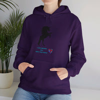 I Love Unicorns Way More Than People Unisex Heavy Blend™ Hooded Sweatshirt