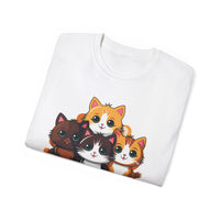 " Life Is Better With Paws And Whiskers" T-shirt