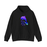 "So Long And Thankx For All The Fish" Dolphin Adult Unisex Heavy Blend™ Hooded Sweatshirt