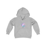 This Girls Loves Unicorns Youth Heavy Blend Hooded Sweatshirt