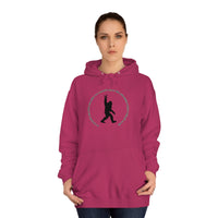 Hot Pink Hooded College Sweatshirt, "If You Dont Like How I Am