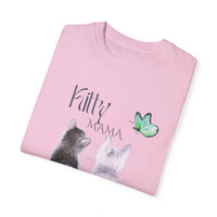 "Kitty Mama" Women's Garment-Dyed T-shirt