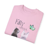 "Kitty Mama" Women's Garment-Dyed T-shirt