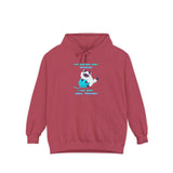 " My Kitties Not Spoiled I Am Just Well Trained" Unisex Garment-Dyed Hoodie