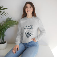 The Art Of Rocking Roll Unisex Heavy Blend™ Crewneck Sweatshirt