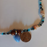 Blue Lace Agate Close Up