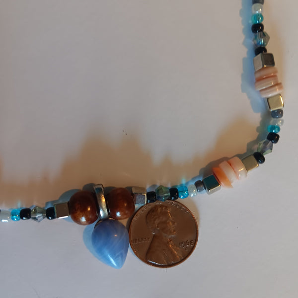 Blue Lace Agate Close Up