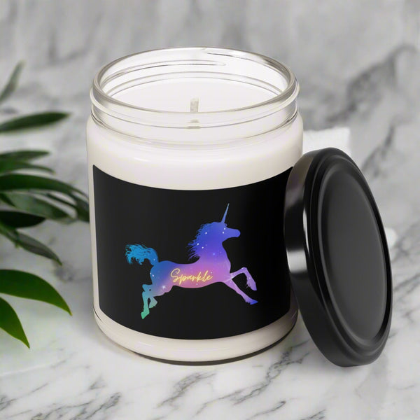 Cosmic "Sparkle" Unicorn Scented 100% Soy Candle, 9oz