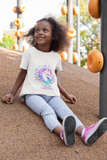 "This Girl Loves Unicorns" Youth Short Sleeve Tee